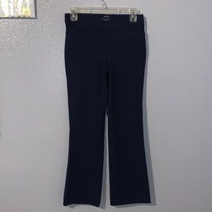 Apt 9 modern fit stretchy Bootcut dress pants navy blue